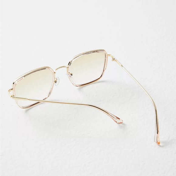 Free People Beau Square Sunglasses - Picture 6 of 8
